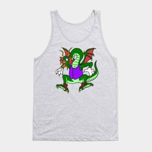 Cartoon Jabberwocky Tank Top